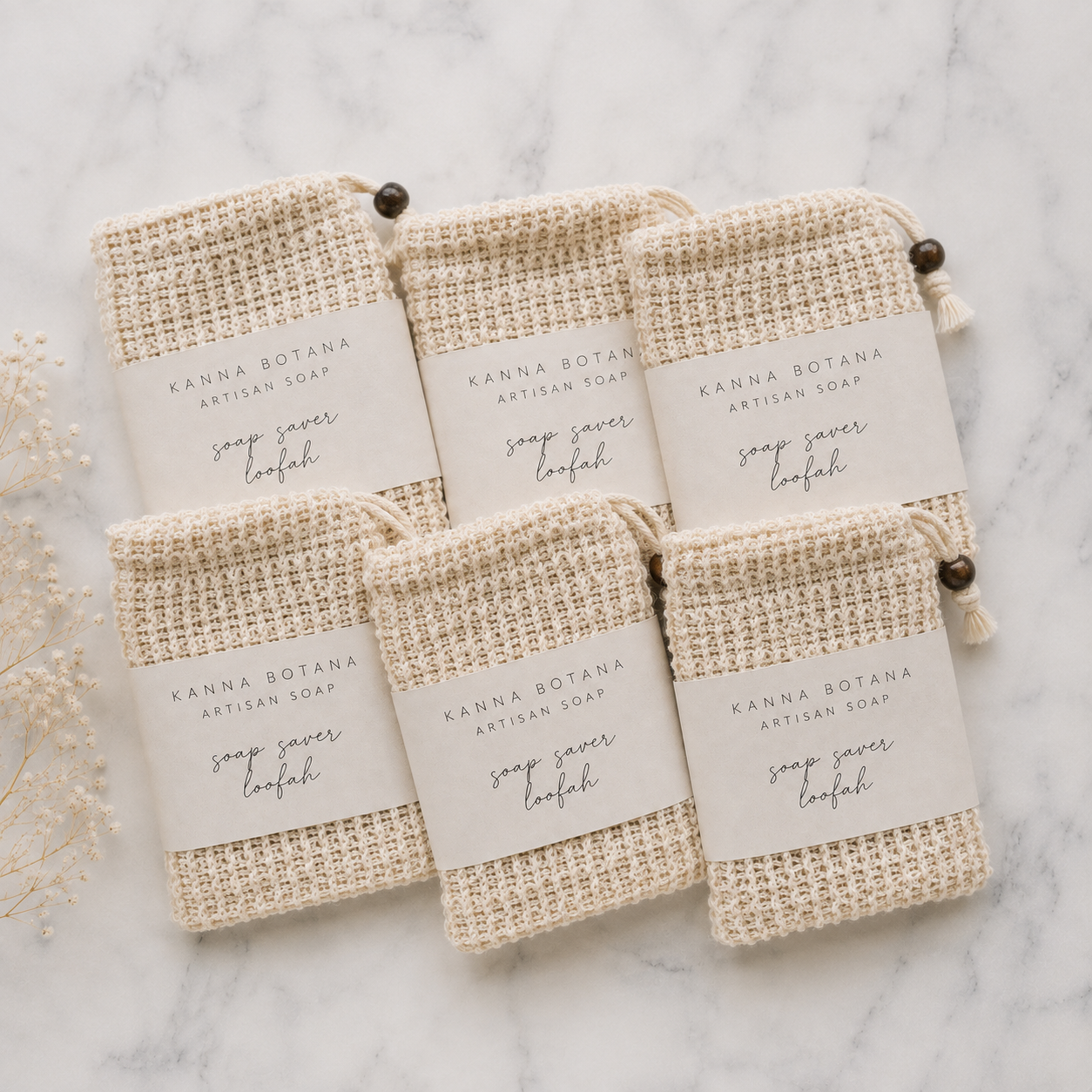 Exfoliating Bar Soap Loofah