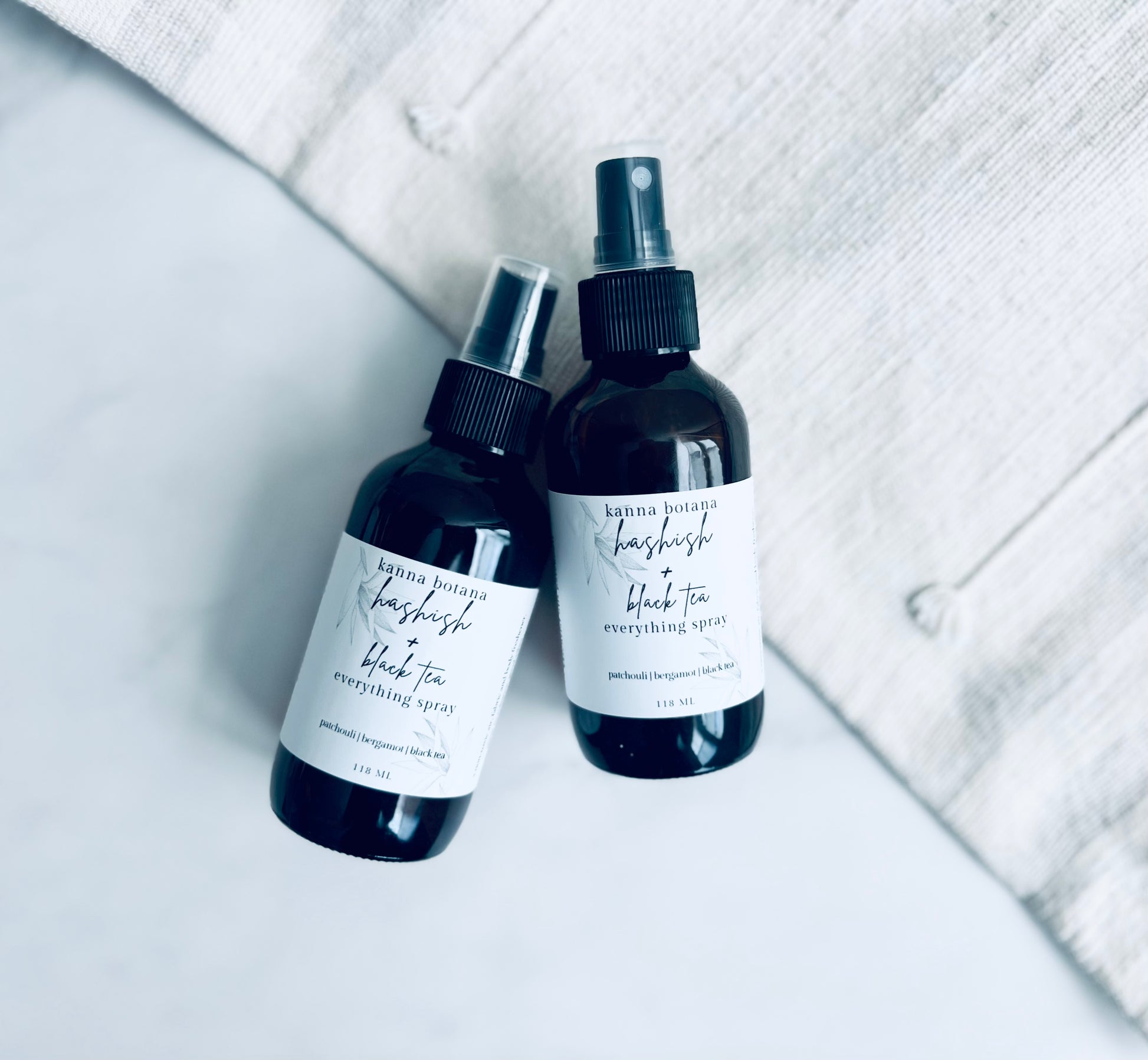 Hashish and Black Tea body and room Spray