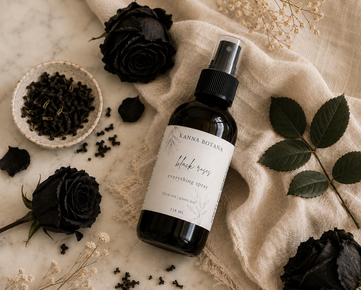Black Roses Everything Spray