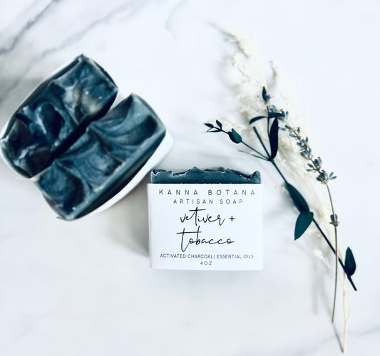 Vetiver + Tobacco Artisan Soap