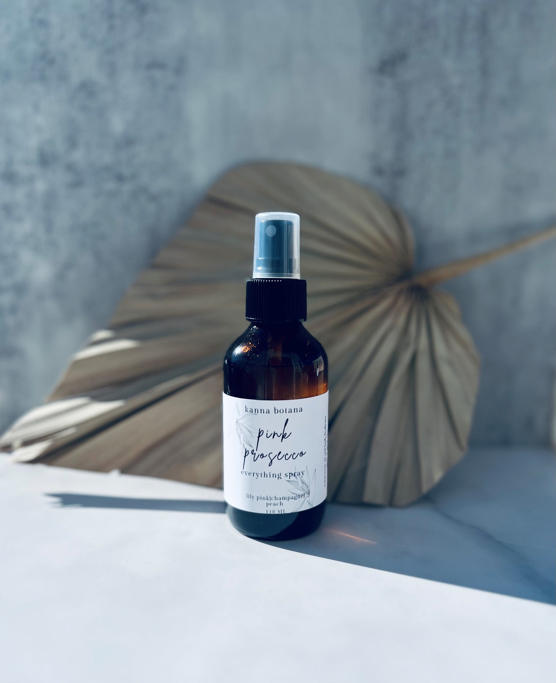 vegan body spray and air freshener pink prosecco 